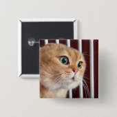 Schaltfläche "Cats Meme"-Button Button (Vorne & Hinten)
