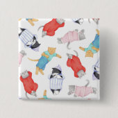 Schaltfläche "CATS PAJAMAS Square" (Button) Button (Vorderseite)