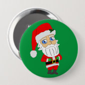 Schaltfläche "Chibi santa clour" Button (Vorne & Hinten)