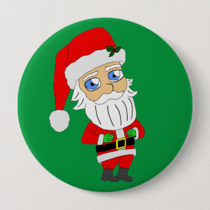 Schaltfläche "Chibi santa clour" Button