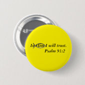 Schaltfläche "christliches Skript auf Vertrauenswü Button (Vorne & Hinten)