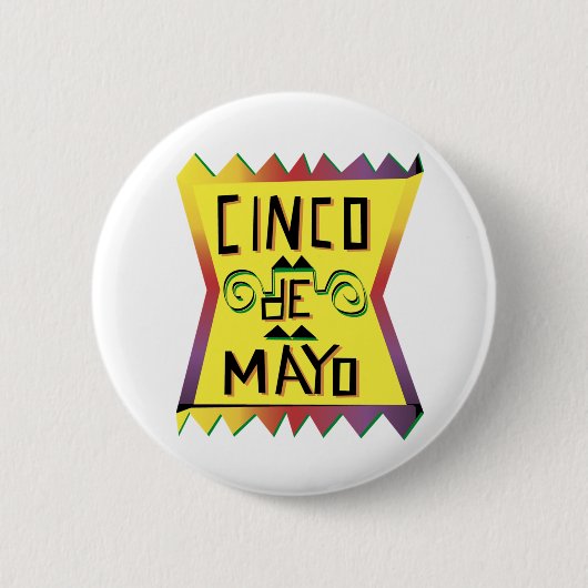 Schaltfläche Cinco de Mayo Button (Vorderseite)