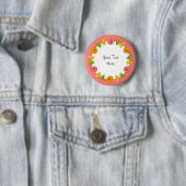 Schaltfläche "Citrus Circle Pink Text" rund Button (Beispiel)
