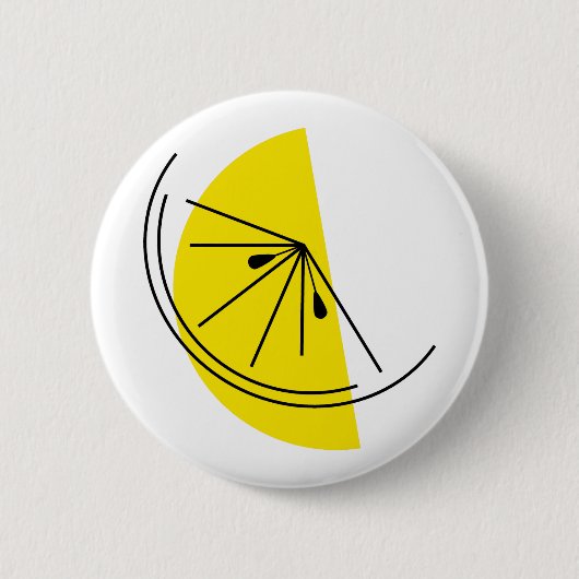 Schaltfläche Citrus Lemon Button (Vorderseite)