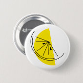 Schaltfläche Citrus Lemon Button (Vorne & Hinten)