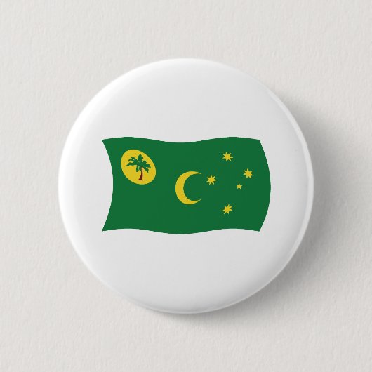 Schaltfläche "Cocos Islands" Button (Vorderseite)