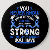 Schaltfläche "Colon Cancer Awareness/Support" Button (Vorderseite)