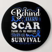 Schaltfläche "Colon Cancer Awareness/Support" Button (Vorderseite)