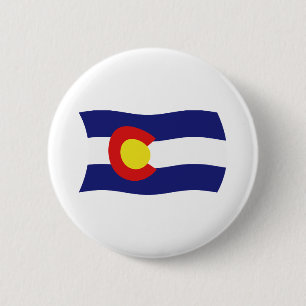 Schaltfläche Colorado Flag Button