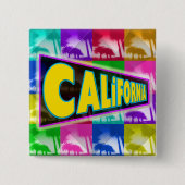 Schaltfläche "Coloring California 2" Button (Vorderseite)