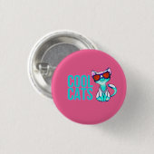 Schaltfläche "coole Katzen" Button (Vorne & Hinten)