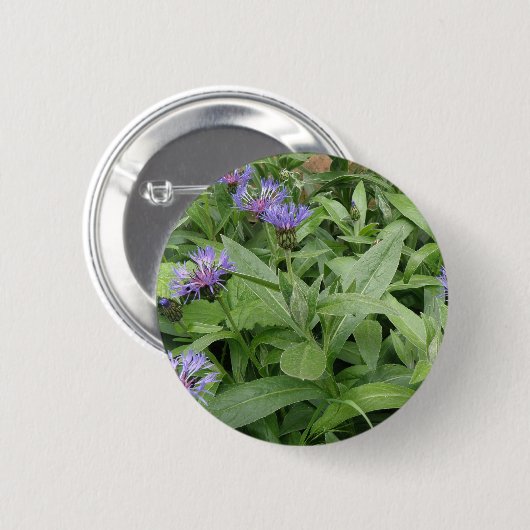 Schaltfläche Cornblumen Button (Vorne & Hinten)