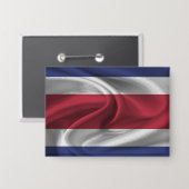 Schaltfläche "Costa Rica" Button (Vorderseite/Rückseite)