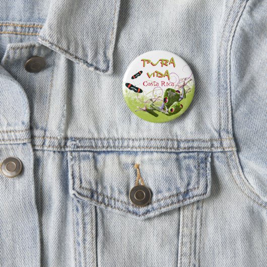 Schaltfläche "Costa Rican Pura Vida Tree" Button (Beispiel)