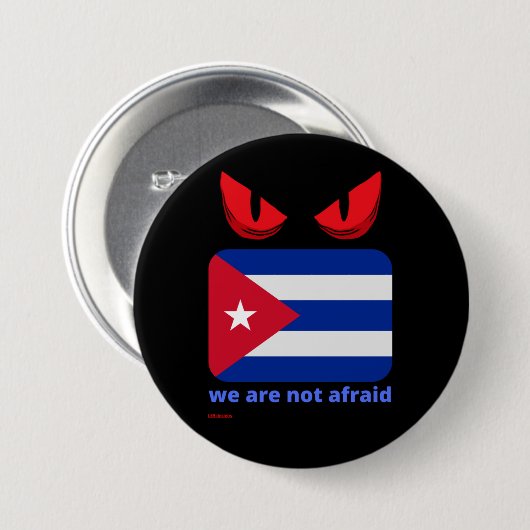 Schaltfläche "CUBA" Button (Vorne & Hinten)