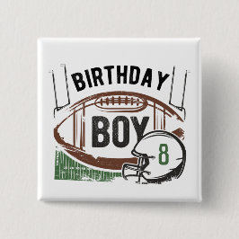 Schaltfläche "Custom Age Football Birthday" Button