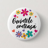 Schaltfläche "Cuvintele contează" Button (Vorderseite)