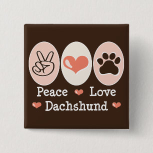 Schaltfläche "Dackel der Liebe" Button