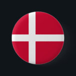 Schaltfläche "Dänemark" Button<br><div class="desc">Button mit der Flagge von Dänemark.</div>