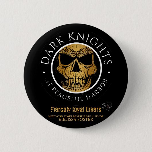 Schaltfläche "Dark Knights"-Logo Button (Vorderseite)