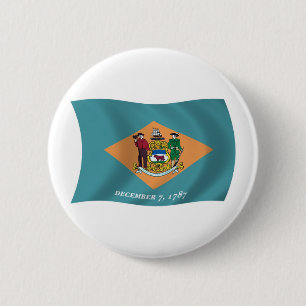 Schaltfläche "Delaware Flag" Button