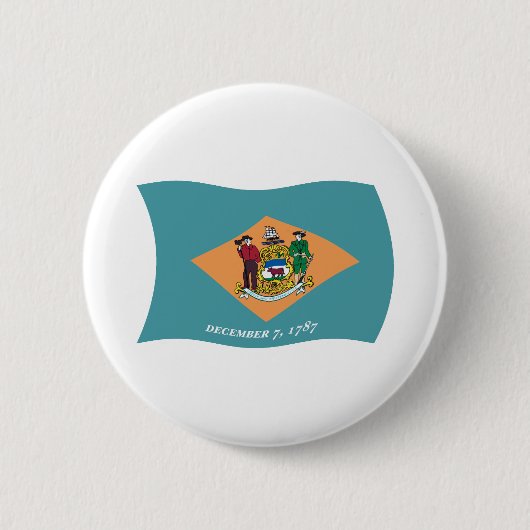 Schaltfläche "Delaware Flag" Button (Vorderseite)