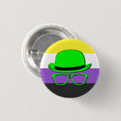 Schaltfläche "Depp Night Enby Prix" Button (Vorne & Hinten)