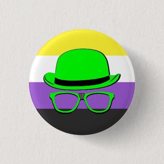 Schaltfläche "Depp Night Enby Prix" Button (Vorderseite)