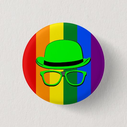 Schaltfläche "Depp Night Gay Pride" Button (Vorderseite)