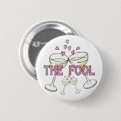 Schaltfläche: Der Narr Button (Vorne & Hinten)