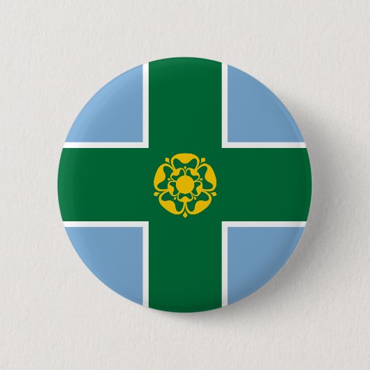 Schaltfläche "Derbyshire Pinback" Button (Vorderseite)