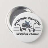 Schaltfläche Desaster einkaufen Button (Vorne & Hinten)