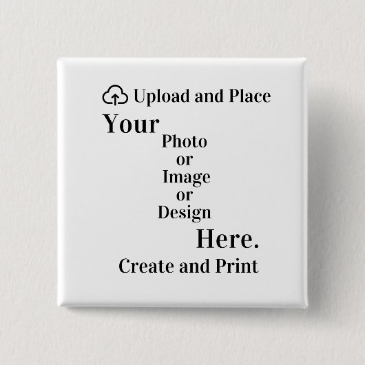 Schaltfläche Design oder Foto-Upload Button (Vorderseite)