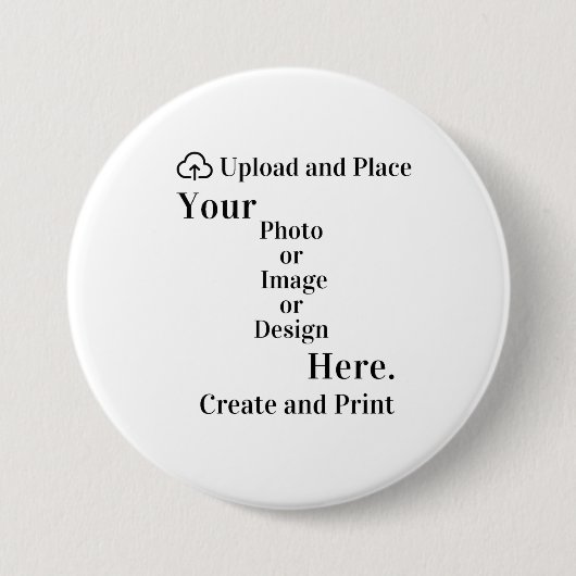 Schaltfläche Design oder Foto-Upload Button (Vorderseite)