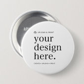 Schaltfläche "Design Upload 3" rund Button (Vorne & Hinten)