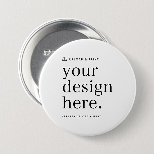 Schaltfläche "Design Upload 3" rund Button (Vorne & Hinten)