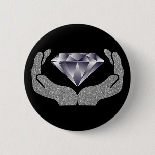 Schaltfläche "Diamant" Button
