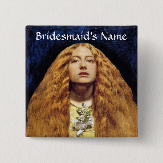 Schaltfläche: Die Bridesmaid Button (Vorderseite)