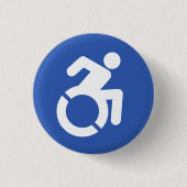Schaltfläche "Disability" Button (Vorderseite)