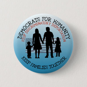 Schaltfläche "Discriminator Deportation Immigratio Button