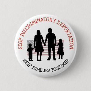 Schaltfläche "Discriminator Deportation Immigratio Button