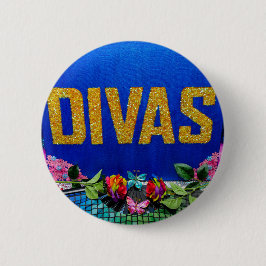 Schaltfläche Divas LGBTQ+-Button Button