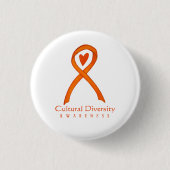 Schaltfläche "Diversity Awareness Ribbon"-Button Button (Vorderseite)
