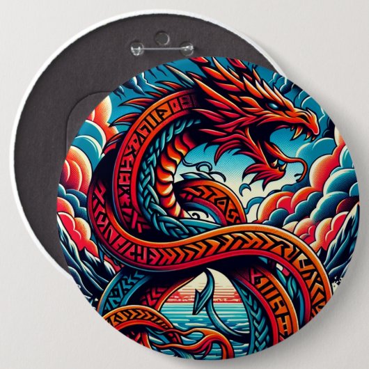 Schaltfläche Dragon Button (Vorne & Hinten)