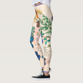 SCHALTFLÄCHE DRUCKTE Leggings (Links)