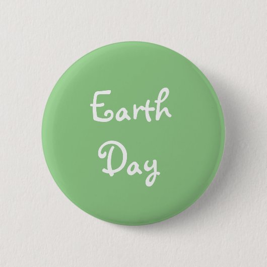 Schaltfläche "Earth Day" Button (Vorderseite)