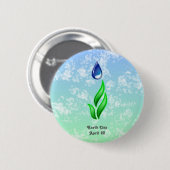 Schaltfläche "Earth Day" Button (Vorne & Hinten)
