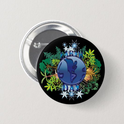Schaltfläche "Earth Day" | Earth Day Button (Vorne & Hinten)