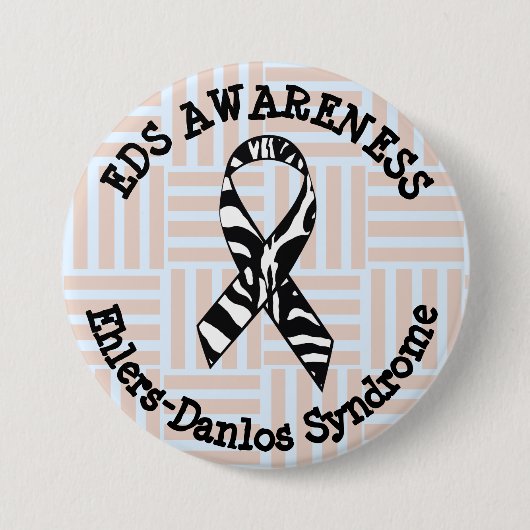 Schaltfläche "EDS Awareness Ribbon" Button (Vorderseite)