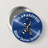 Schaltfläche "EDS Awareness Ribbon" Button (Vorne & Hinten)